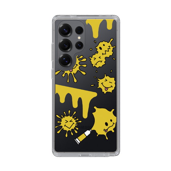 Slim Protection Case［ PAINTING SMILE Yellow ］