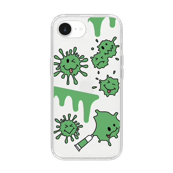 Slim Protection Case［ PAINTING SMILE Green ］