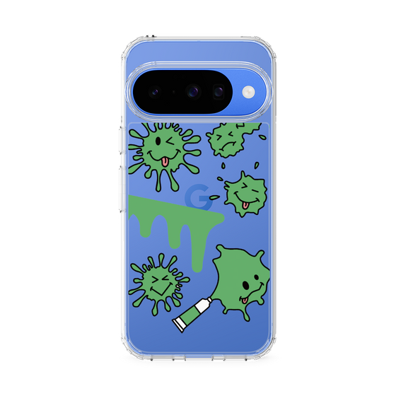 Slim Protection Case［ PAINTING SMILE Green ］