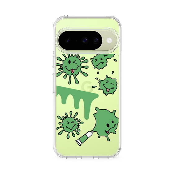 Slim Protection Case［ PAINTING SMILE Green ］