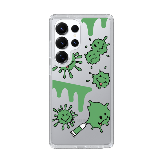 Slim Protection Case［ PAINTING SMILE Green ］