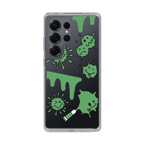 Slim Protection Case［ PAINTING SMILE Green ］