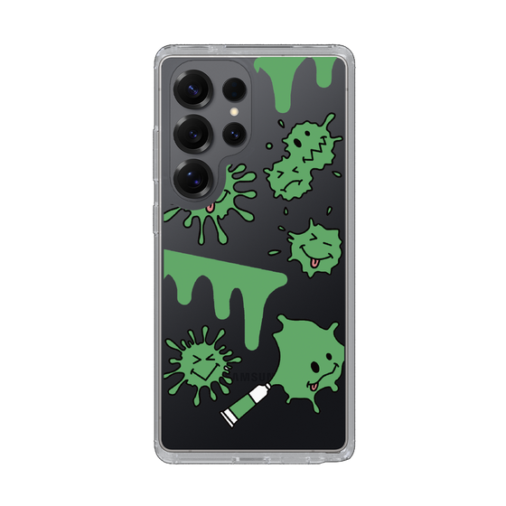 Slim Protection Case［ PAINTING SMILE Green ］