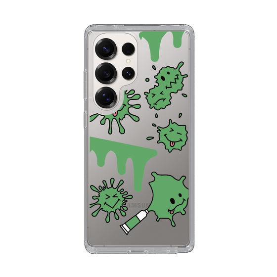 Slim Protection Case［ PAINTING SMILE Green ］