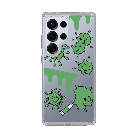 Slim Protection Case［ PAINTING SMILE Green ］