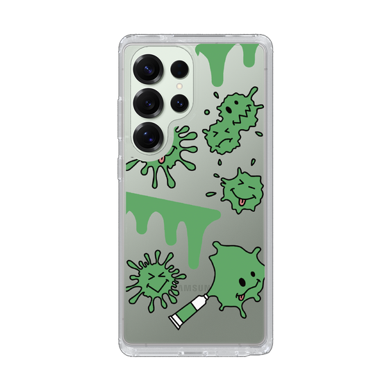 Slim Protection Case［ PAINTING SMILE Green ］