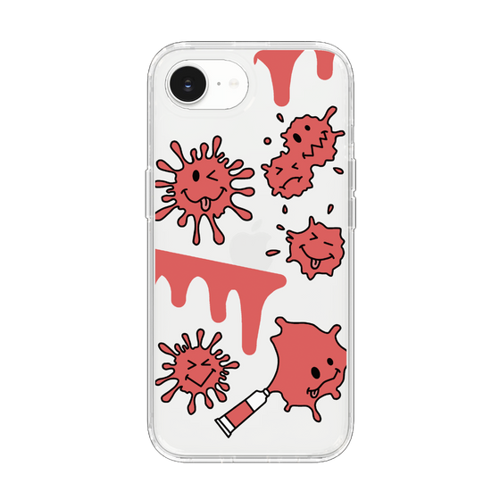 Slim Protection Case［ PAINTING SMILE Red ］