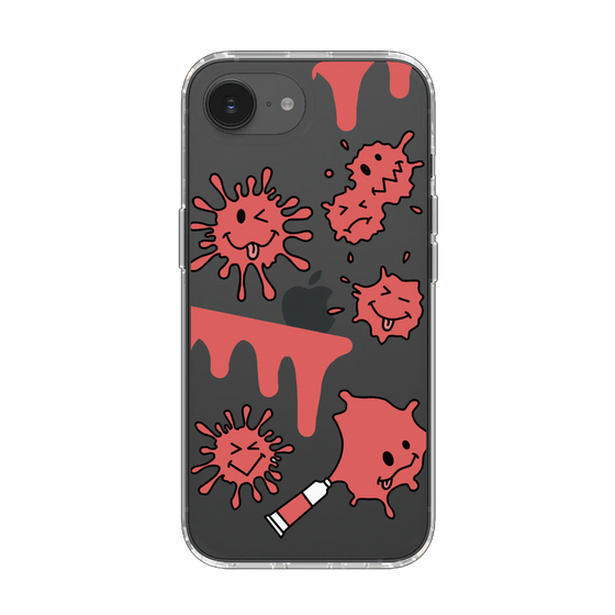 Slim Protection Case［ PAINTING SMILE Red ］