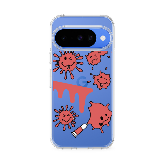 Slim Protection Case［ PAINTING SMILE Red ］
