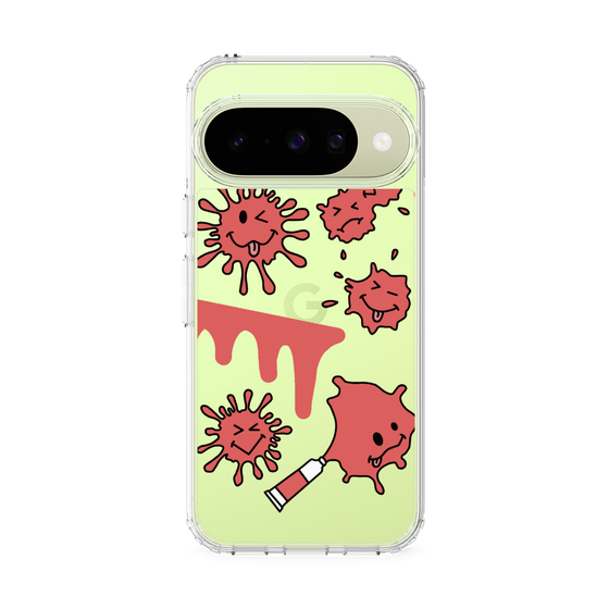 Slim Protection Case［ PAINTING SMILE Red ］
