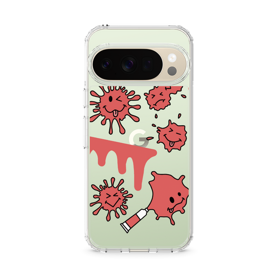 Slim Protection Case［ PAINTING SMILE Red ］