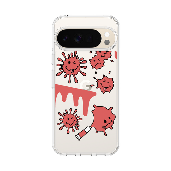 Slim Protection Case［ PAINTING SMILE Red ］
