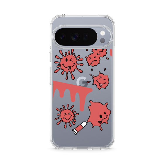 Slim Protection Case［ PAINTING SMILE Red ］