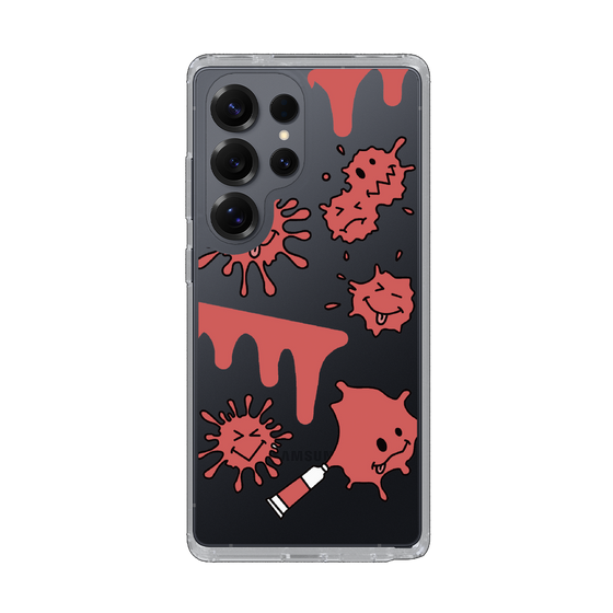 Slim Protection Case［ PAINTING SMILE Red ］