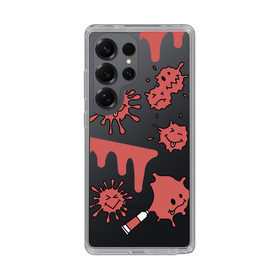 Slim Protection Case［ PAINTING SMILE Red ］