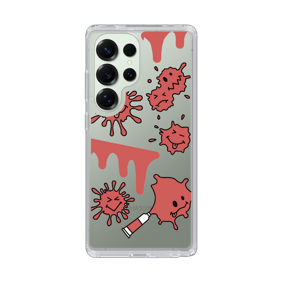 Slim Protection Case［ PAINTING SMILE Red ］