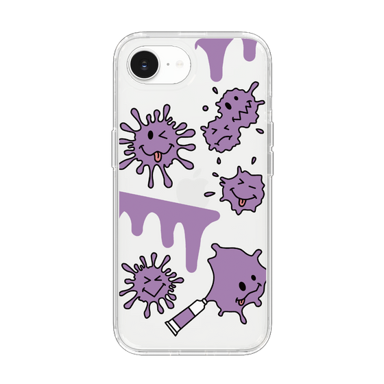 Slim Protection Case［ PAINTING SMILE Purple ］