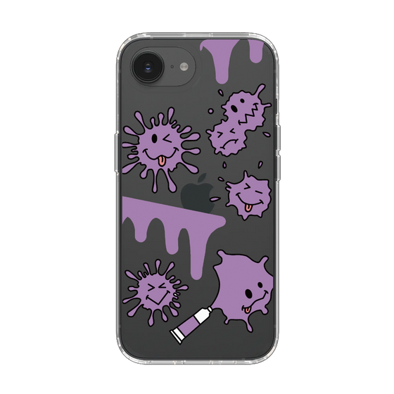 Slim Protection Case［ PAINTING SMILE Purple ］