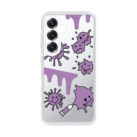Slim Protection Case［ PAINTING SMILE Purple ］