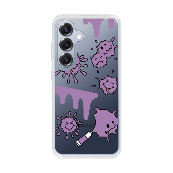 Slim Protection Case［ PAINTING SMILE Purple ］