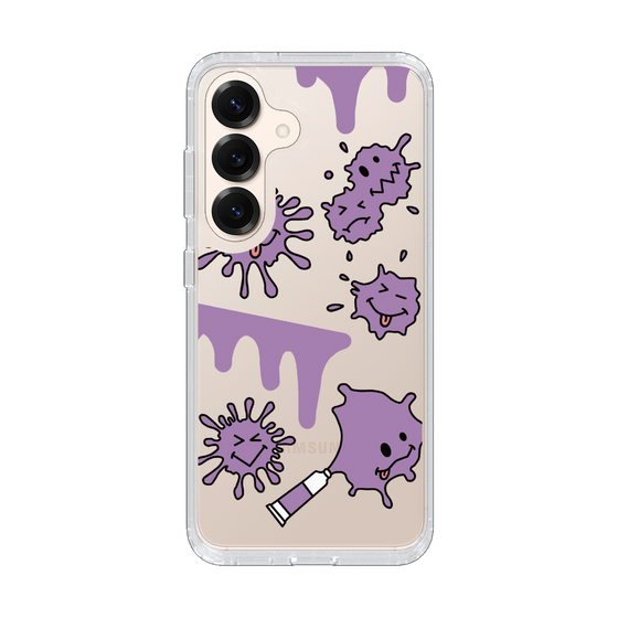 Slim Protection Case［ PAINTING SMILE Purple ］