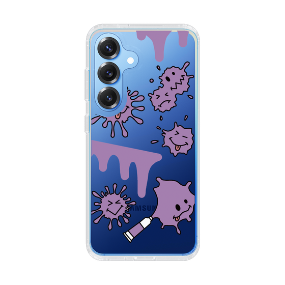 Slim Protection Case［ PAINTING SMILE Purple ］