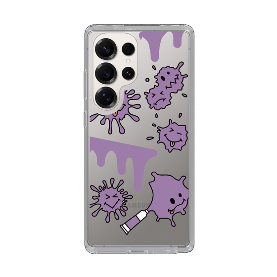 Slim Protection Case［ PAINTING SMILE Purple ］