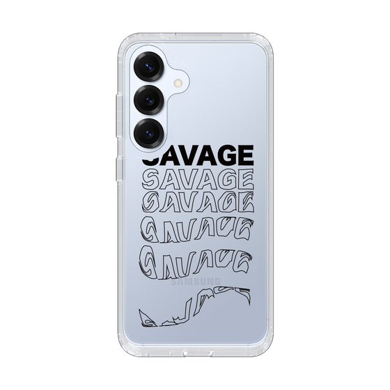 Slim Protection Case［ SAVAGE Black ］