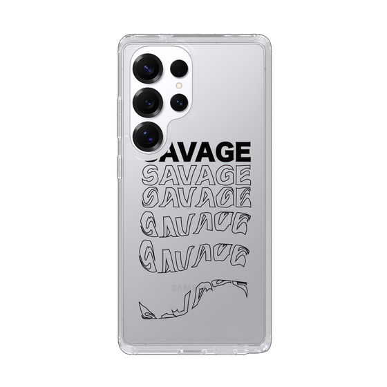 Slim Protection Case［ SAVAGE Black ］