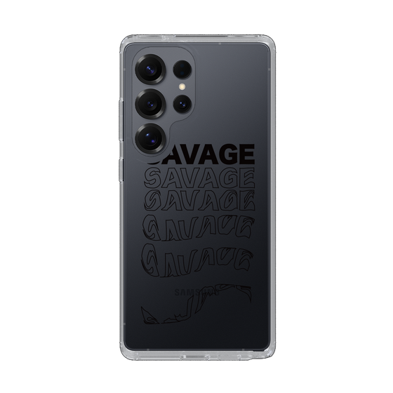 Slim Protection Case［ SAVAGE Black ］