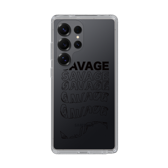 Slim Protection Case［ SAVAGE Black ］