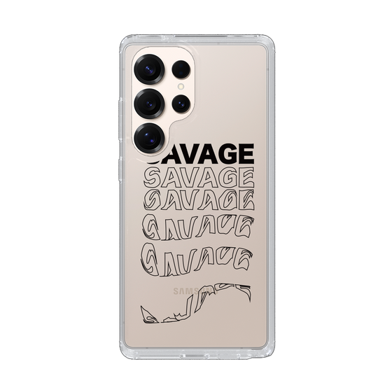 Slim Protection Case［ SAVAGE Black ］