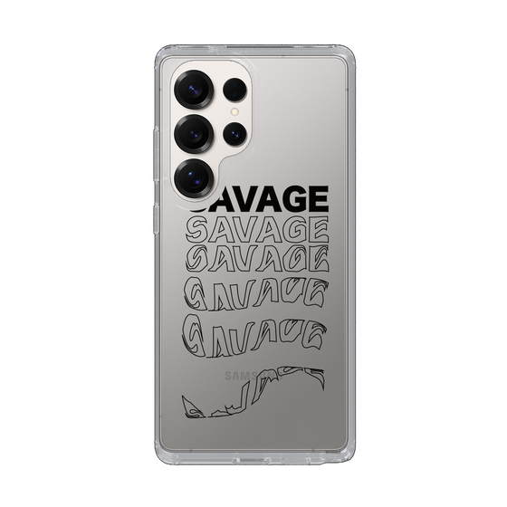 Slim Protection Case［ SAVAGE Black ］
