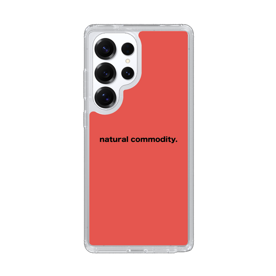 Slim Protection Case［ NATURAL COMMODITY Red ］