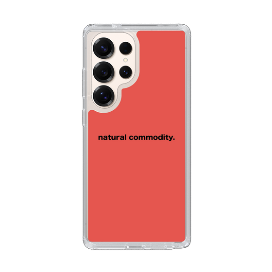 Slim Protection Case［ NATURAL COMMODITY Red ］