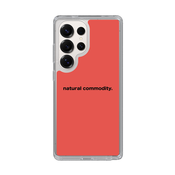 Slim Protection Case［ NATURAL COMMODITY Red ］