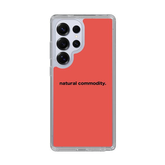 Slim Protection Case［ NATURAL COMMODITY Red ］
