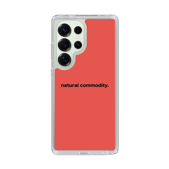 Slim Protection Case［ NATURAL COMMODITY Red ］