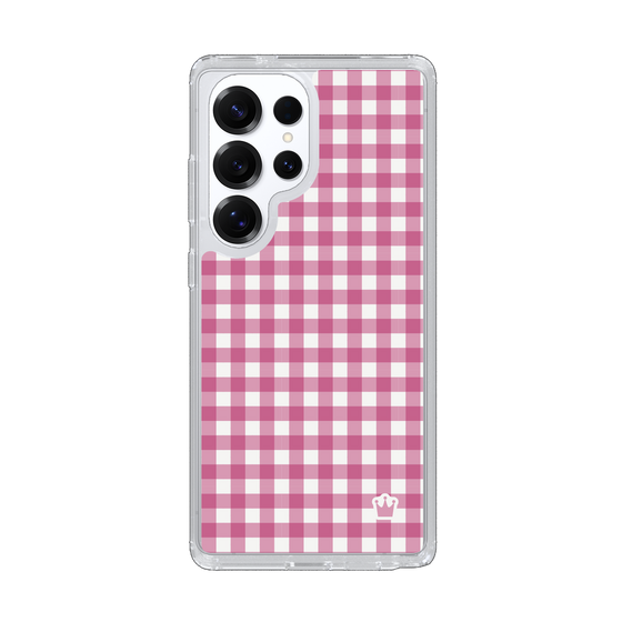 Slim Protection Case［ Checkered Pink ］