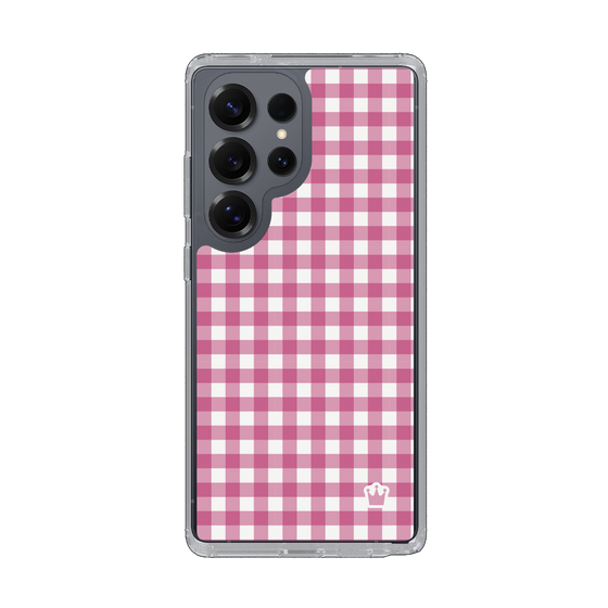 Slim Protection Case［ Checkered Pink ］