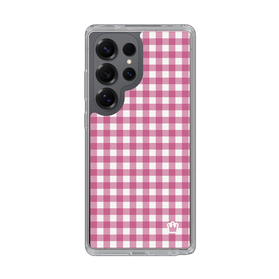 Slim Protection Case［ Checkered Pink ］