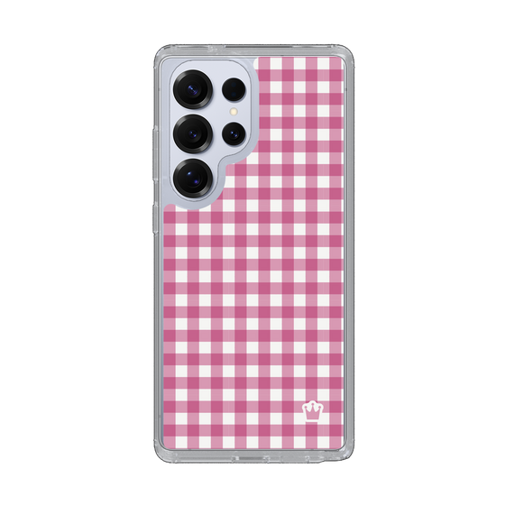 Slim Protection Case［ Checkered Pink ］