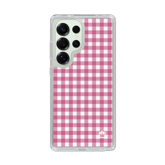 Slim Protection Case［ Checkered Pink ］