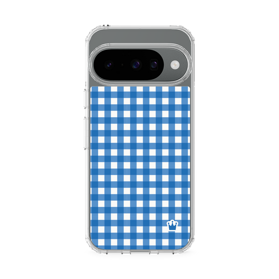 Slim Protection Case［ Checkered Blue ］