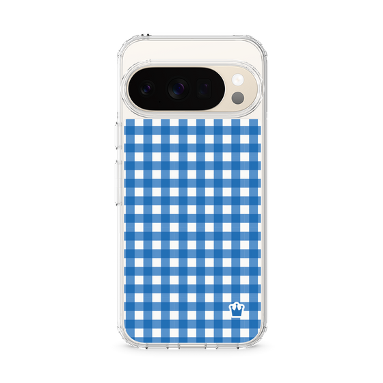 Slim Protection Case［ Checkered Blue ］