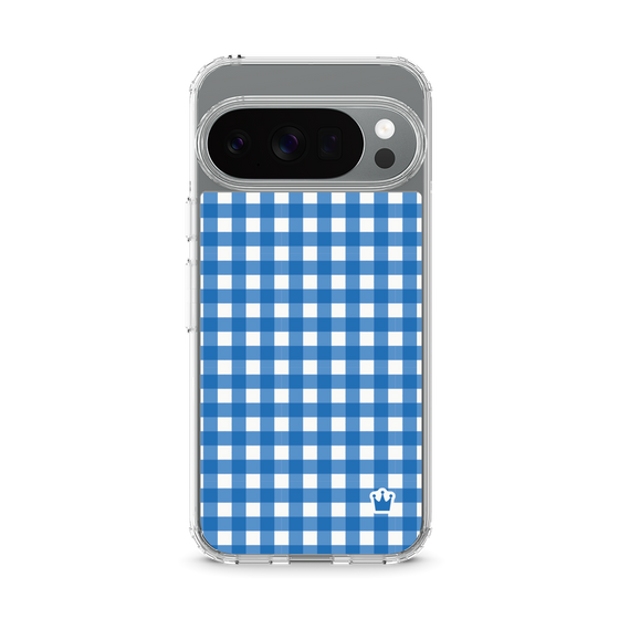 Slim Protection Case［ Checkered Blue ］