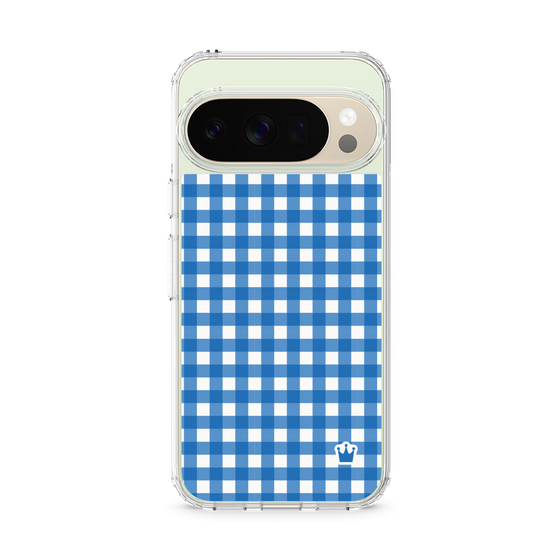 Slim Protection Case［ Checkered Blue ］