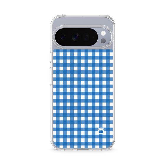 Slim Protection Case［ Checkered Blue ］