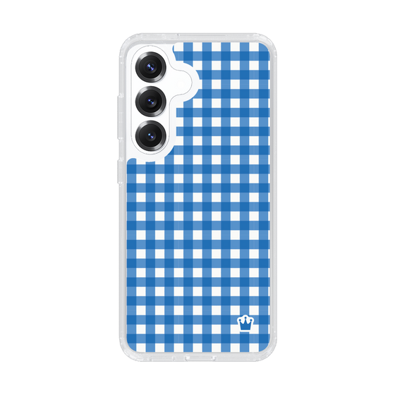 Slim Protection Case［ Checkered Blue ］
