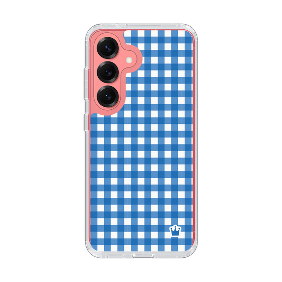 Slim Protection Case［ Checkered Blue ］